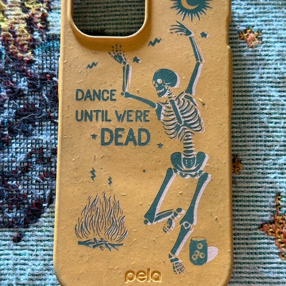 Pela Other - Used PELA eco-friendly phone case - Dance Until We're Dead Design